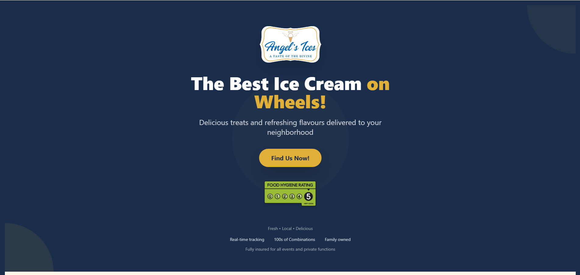 Angels Ices - Ice Cream Van Hire