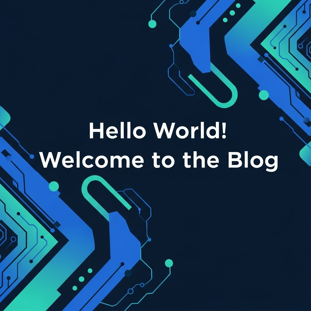 Hello World! Welcome to the Blog